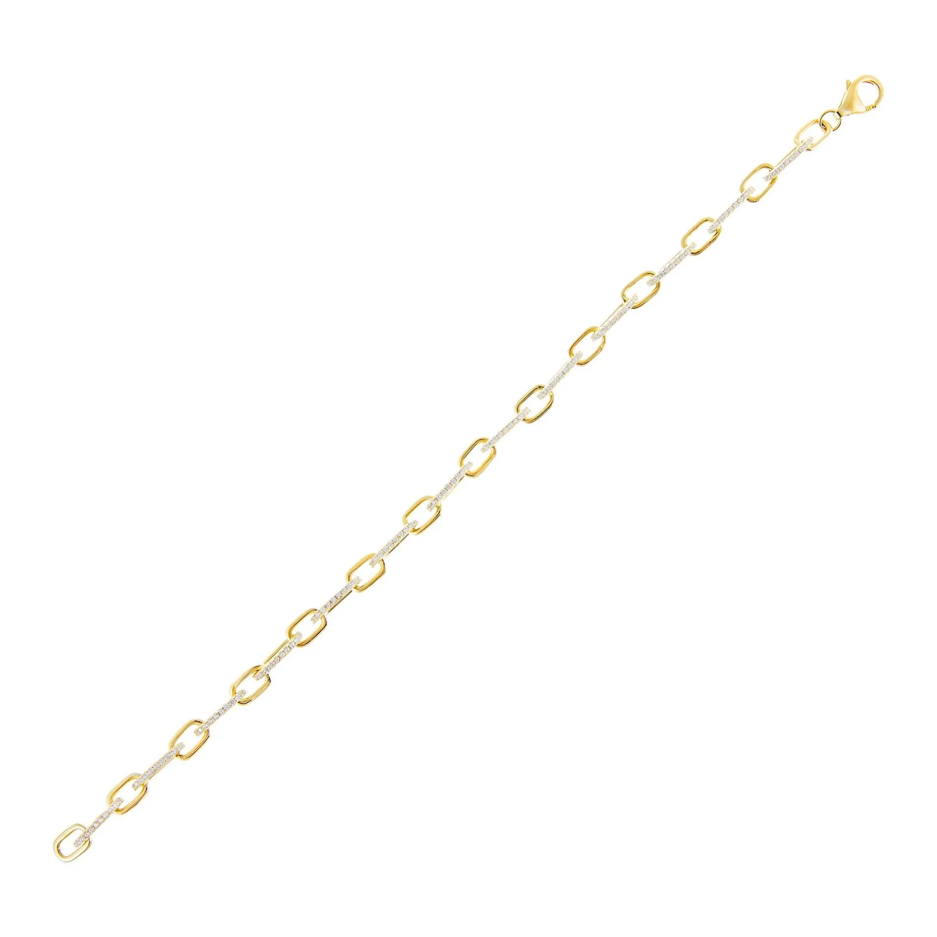 Pavé Open Link Bracelet